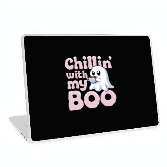 Paranormal Comedy Funny Ghost Humor Lighthearted Laptop Skins