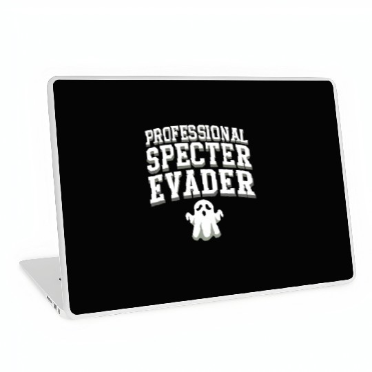 Paranormal Comedy Funny Ghost Humor Lighthearted Laptop Skins