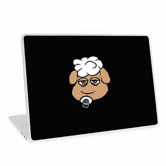 Sheep Baby Toddler Face Pacifier Child Head Lamb Laptop Skins