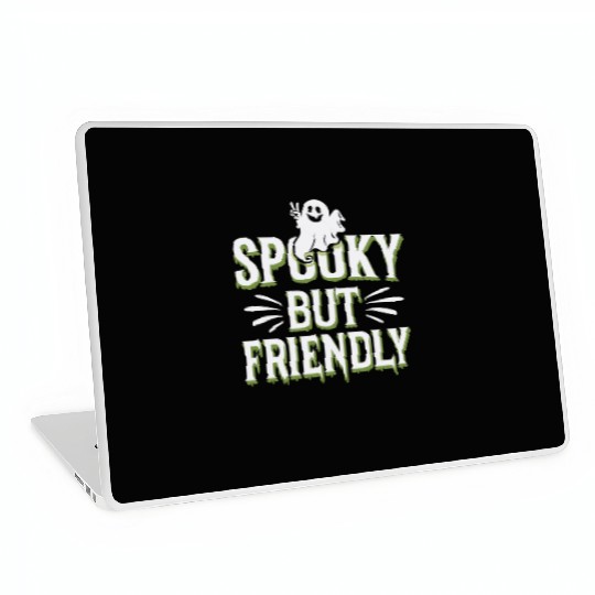 Paranormal Comedy Funny Ghost Humor Lighthearted Laptop Skins