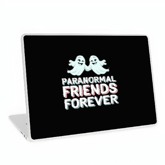 Paranormal Comedy Funny Ghost Humor Lighthearted Laptop Skins