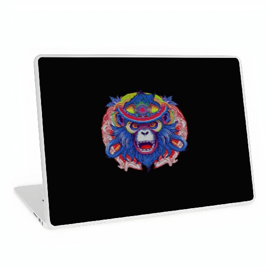 Vibrant Ape Laptop Skins