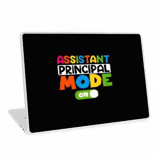 Assistant Principal Mode On 100 days of school Laptop Skins