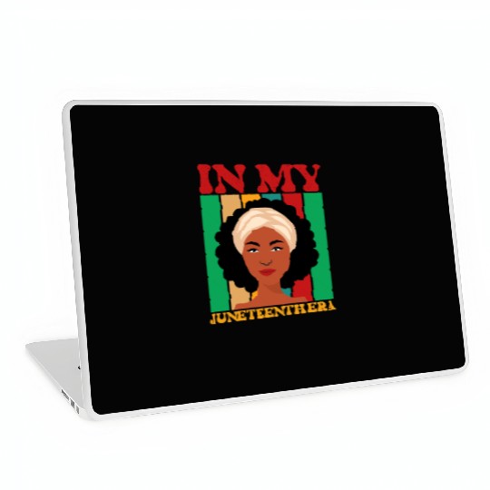 IN MY JUNETEENTH ERA Laptop Skins