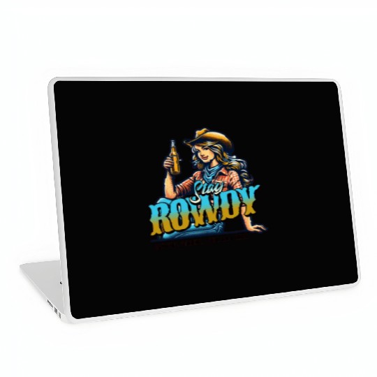 "Stay Rowdy - Bold and Fearless Laptop Skins