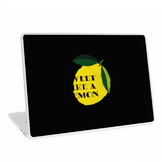 Sweet like a lemon Fruit Citrus Yellow Summer Laptop Skins
