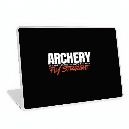 Funny Archery Coach Game Competition for Hunter Laptop Skins