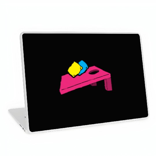 Step Back I'm A Cornhole Champion Laptop Skins