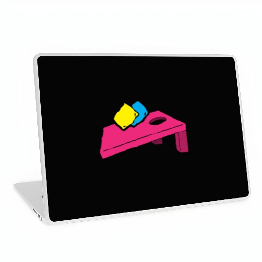 Step Back I'm A Cornhole Champion Laptop Skins
