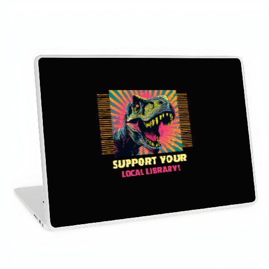 Support Your Local Library Laptop Skins