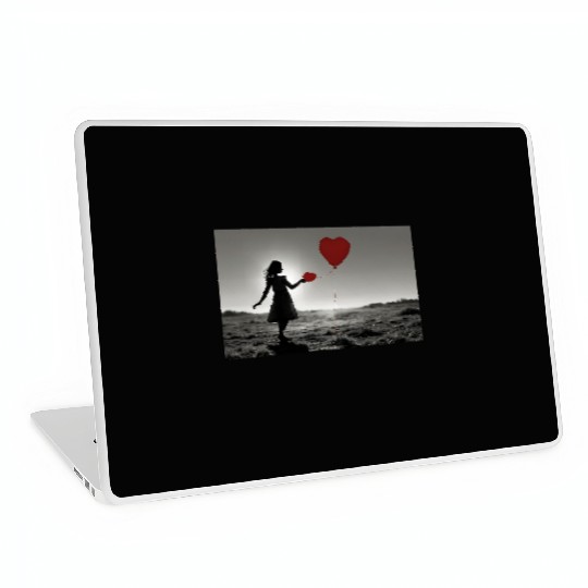 Girl With Balloon Banksy Laptop Skins