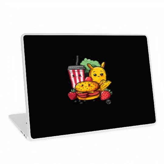 Cute Fast Food – Adorable Snack Time Laptop Skins