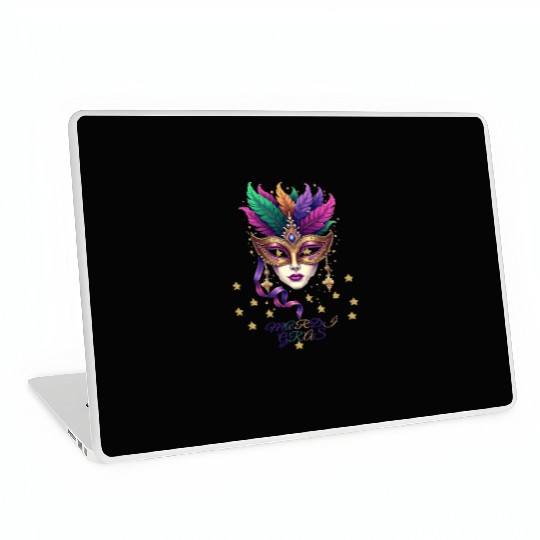 Madri Gras , mardi gras new orleans Laptop Skins