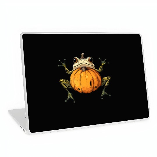 Pumpkin Frog Frog Pumpkin Laptop Skins