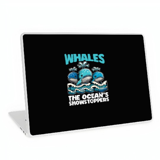 Whales The Ocean's Marine Animal Whale Watching Laptop Skins