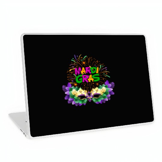 Mardi Gras New Orlean Carnival Laptop Skins