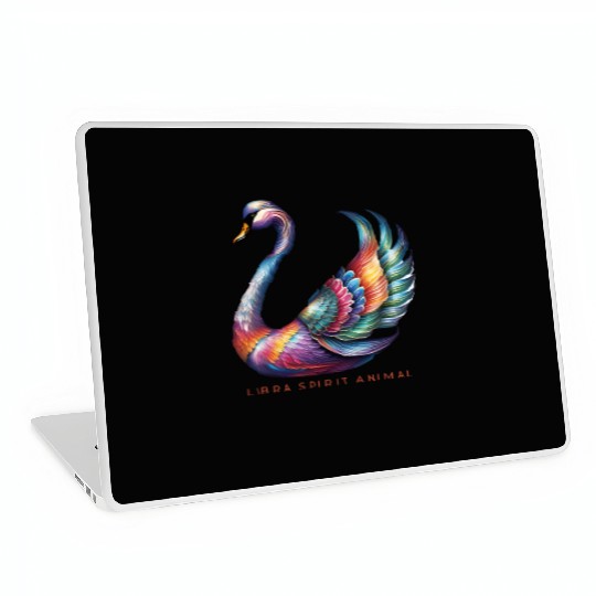 Libra Spirit Animal Swan Alebrije Laptop Skins
