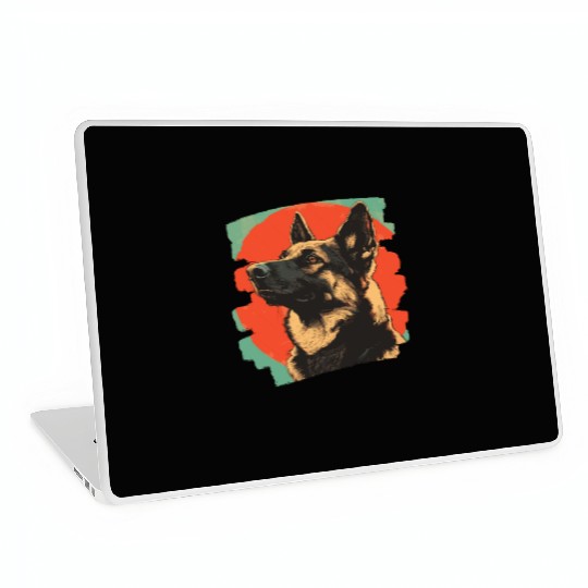 German Shepherd Laptop Skins