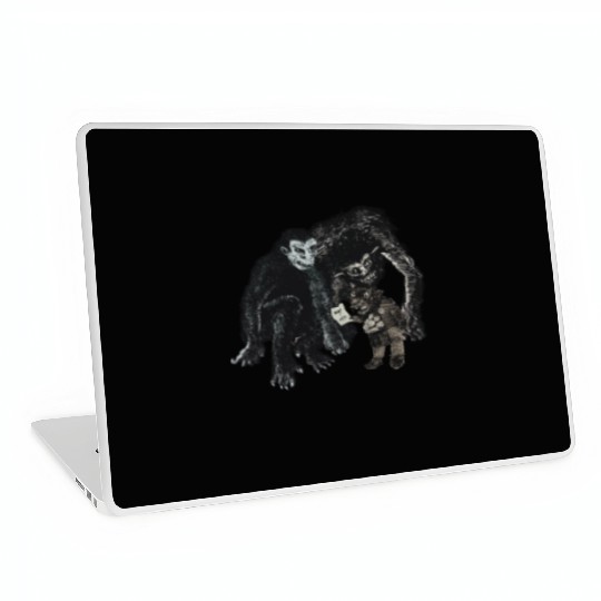Surreal Monster Art – Dark Humor What It Says Desi Laptop Skins