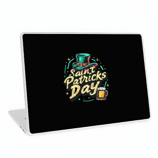 Saint Patrick`s Day Beer Laptop Skins