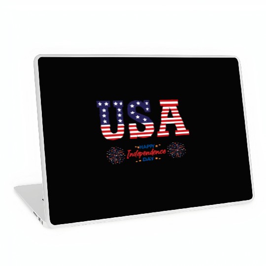 Happy Independence Day - USA Laptop Skins