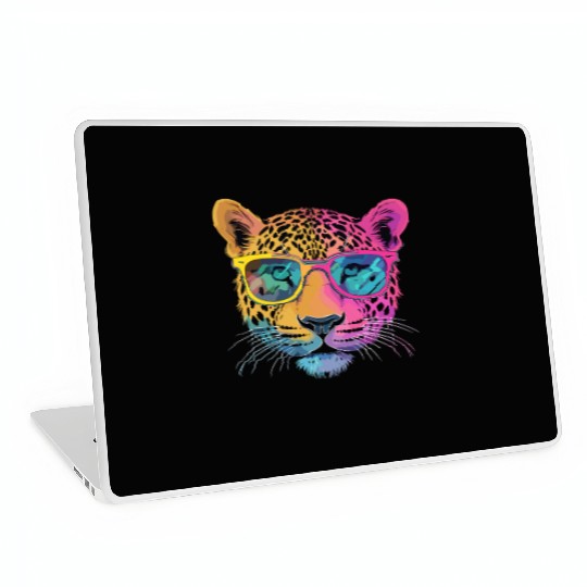 Cheetah Wearing Sunglasses Hipster Style Laptop Skins