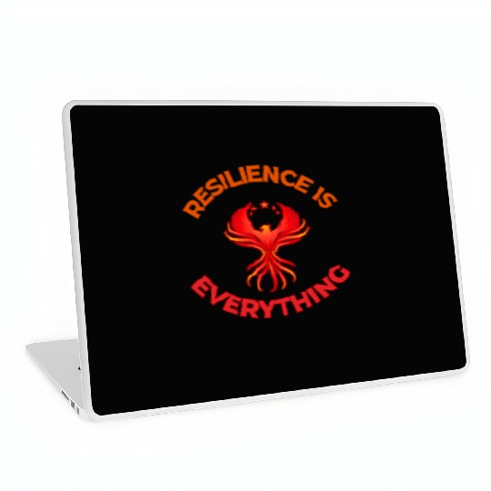 Unbreakable Spirit: Rise Like the Phoenix Laptop Skins