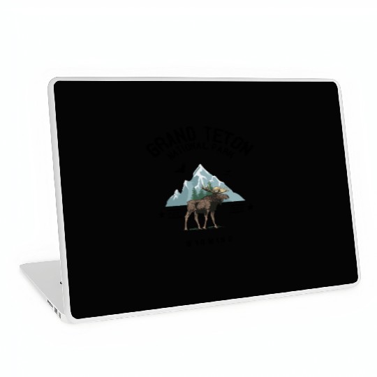 Grand Teton National Park Est. 1929 Wyoming Laptop Skins