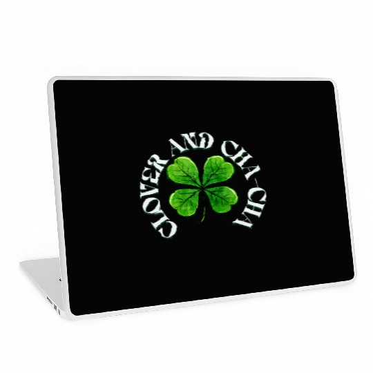 Clover Cha Cha 4-Leaf AI Clover Design Laptop Skins