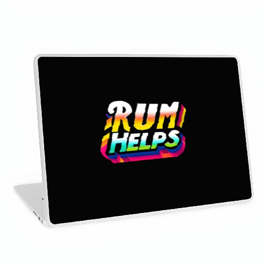 Rum Helps 9 Laptop Skins