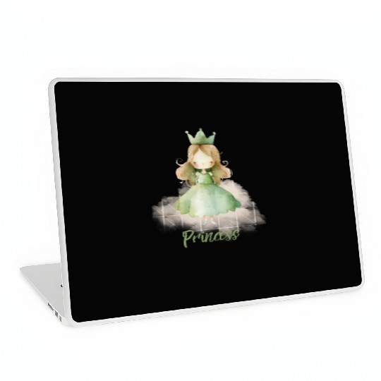 Princess Baby Bodysuit, Cute Infant Jersey One Pie Laptop Skins