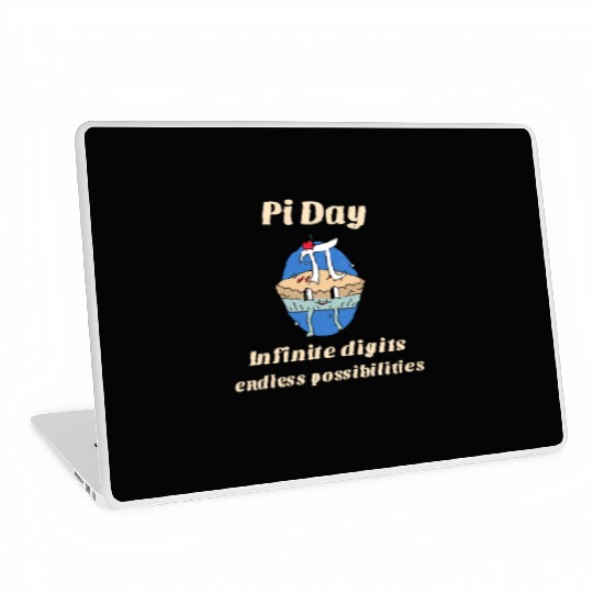 Pi Day Infinite digits endless possibilities Laptop Skins