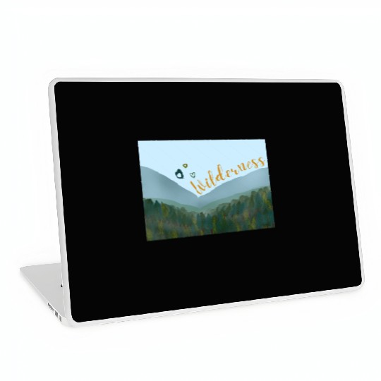 Love wilderness sticker, adventure, outdoors Laptop Skins