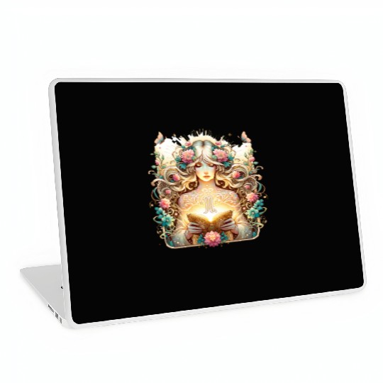 Virgo - Starlit Goddess of Purity Laptop Skins