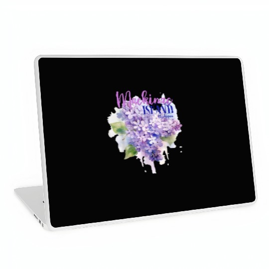 Mackinac Island Michigan Lilacs Lilac Festival Sta Laptop Skins