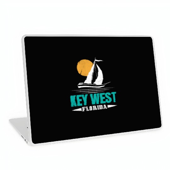 KEY-WEST FLORDIA Sailing West Keys Sailing Outfit Laptop Skins