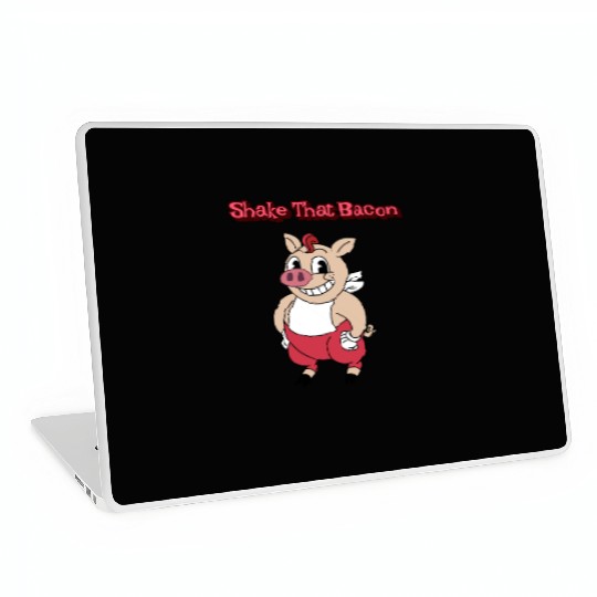 Dancing Pig | Shake That Bacon | Unisex | Laptop Skins