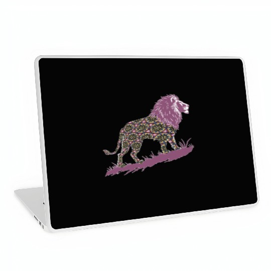 Star of David Pattern 1 Lion of Judah Laptop Skins