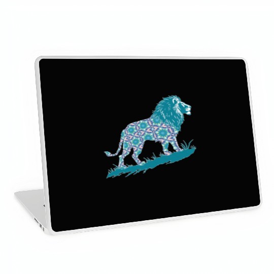 Star of David Pattern 8 Lion of Judah Laptop Skins