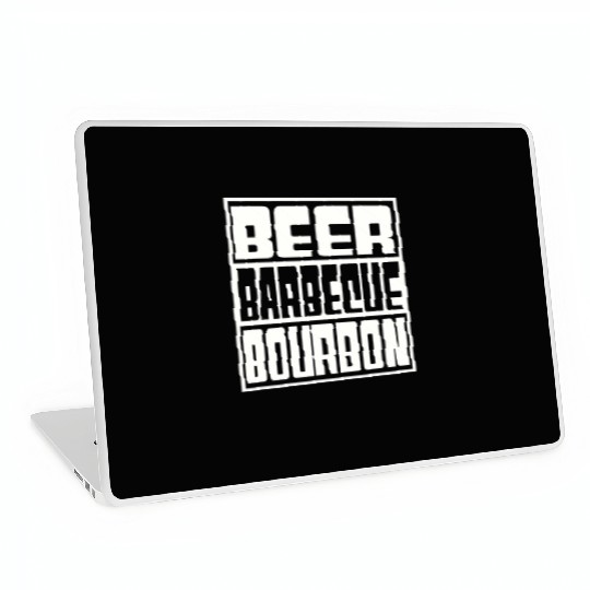 Beer Barbeque Bourbon Laptop Skins