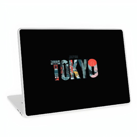 Explore Vibrant Tokyo Japan Streets and Culture Laptop Skins
