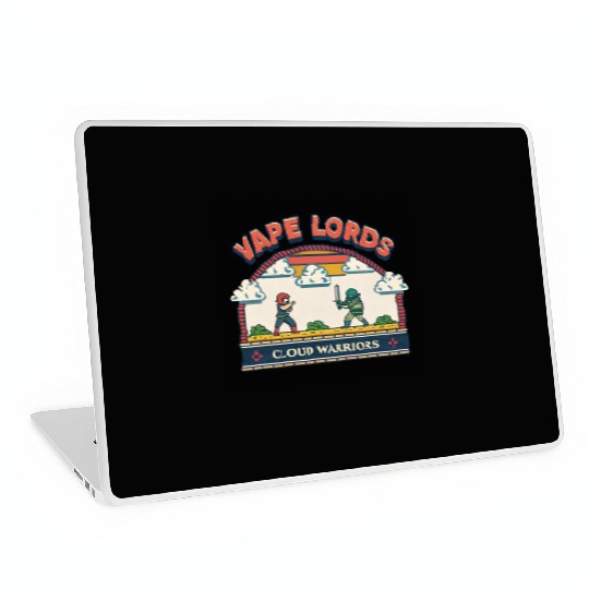 Vape Lords: Cloud Warriors Retro Game Laptop Skins