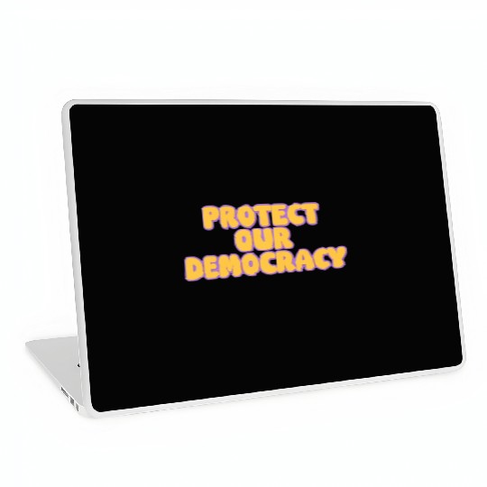 Protect Our Democracy Laptop Skins