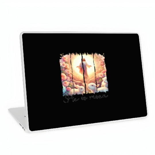 Easter Day Jesus He is risen Laptop Skins