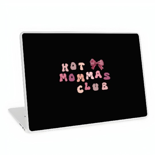 Hot Mommas Club Mother's day Design Laptop Skins