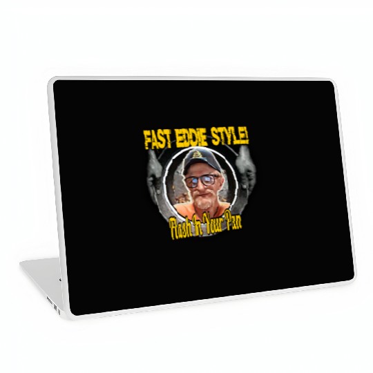 Fast Eddie Style Flash Laptop Skins