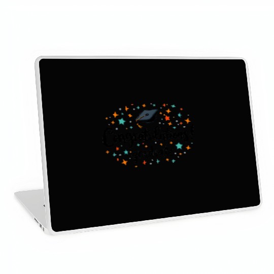 Congratulations Graduate! | Fun and Colorful Gradu Laptop Skins