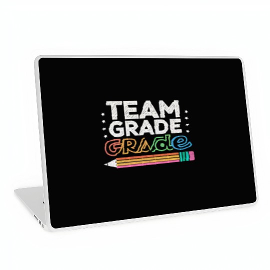 Team First Grade Laptop Skins | Back to School Laptop Skins