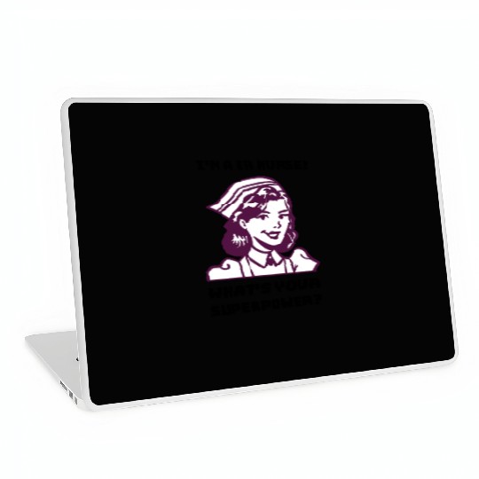 Funny Emergency Room Nurse Laptop Skins