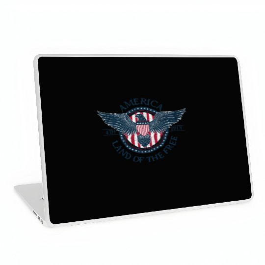 Patriotic American Independence Day – 4th of July Laptop Skins